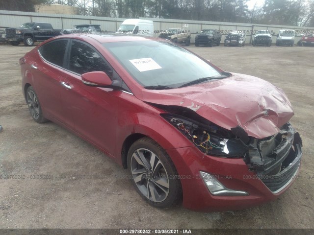 HYUNDAI ELANTRA 2016 kmhdh4ae1gu604103