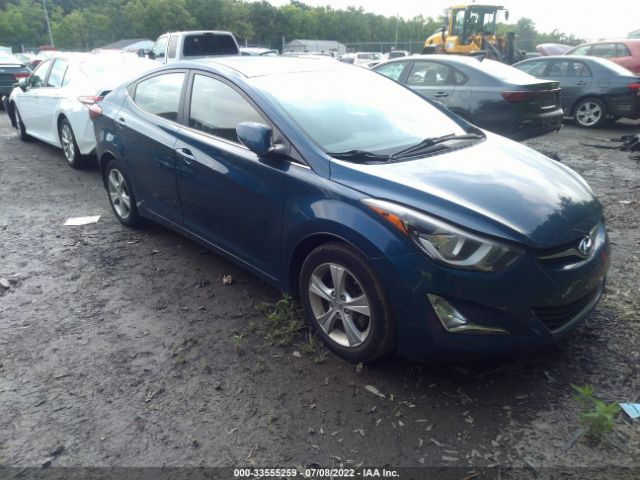 HYUNDAI ELANTRA 2016 kmhdh4ae1gu625291