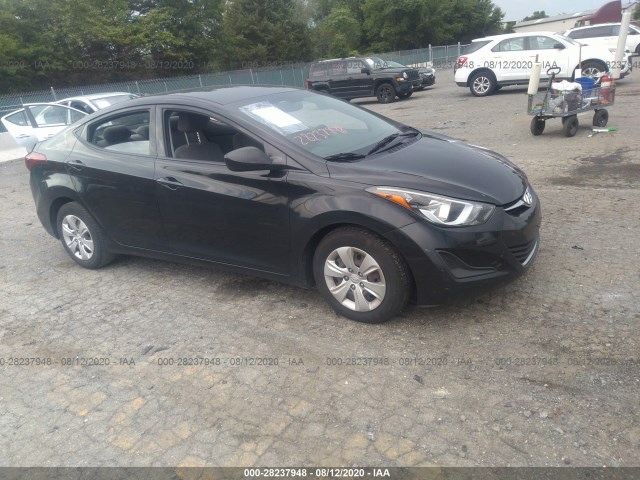 HYUNDAI ELANTRA 2016 kmhdh4ae1gu636985