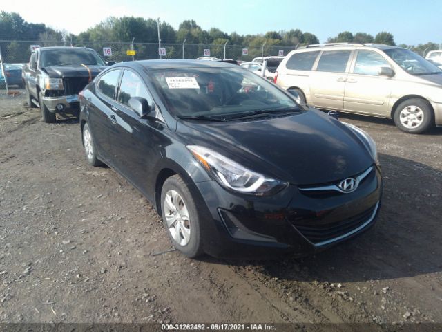 HYUNDAI ELANTRA 2016 kmhdh4ae1gu647131