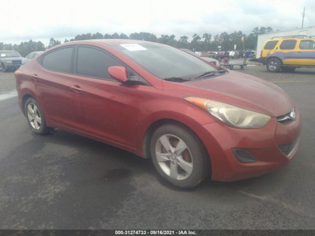 HYUNDAI ELANTRA 2011 kmhdh4ae2bu109000