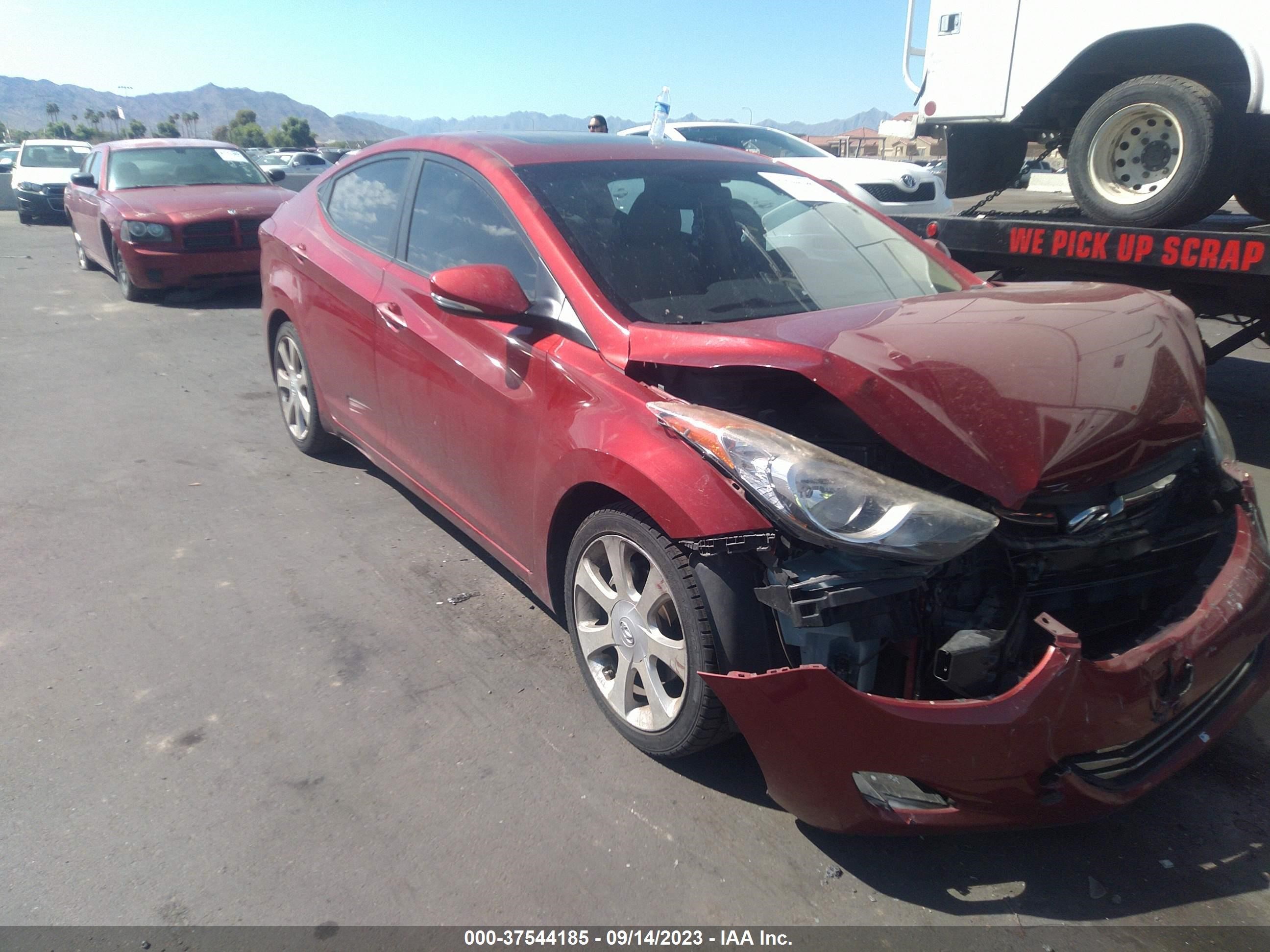 HYUNDAI ELANTRA 2011 kmhdh4ae2bu153949