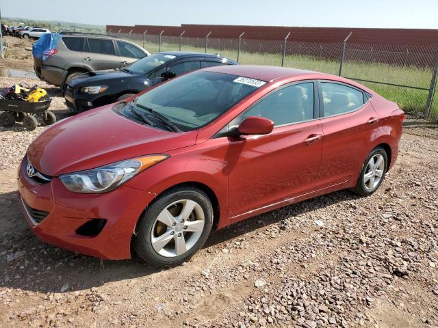 HYUNDAI ELANTRA GL 2012 kmhdh4ae2cu186712