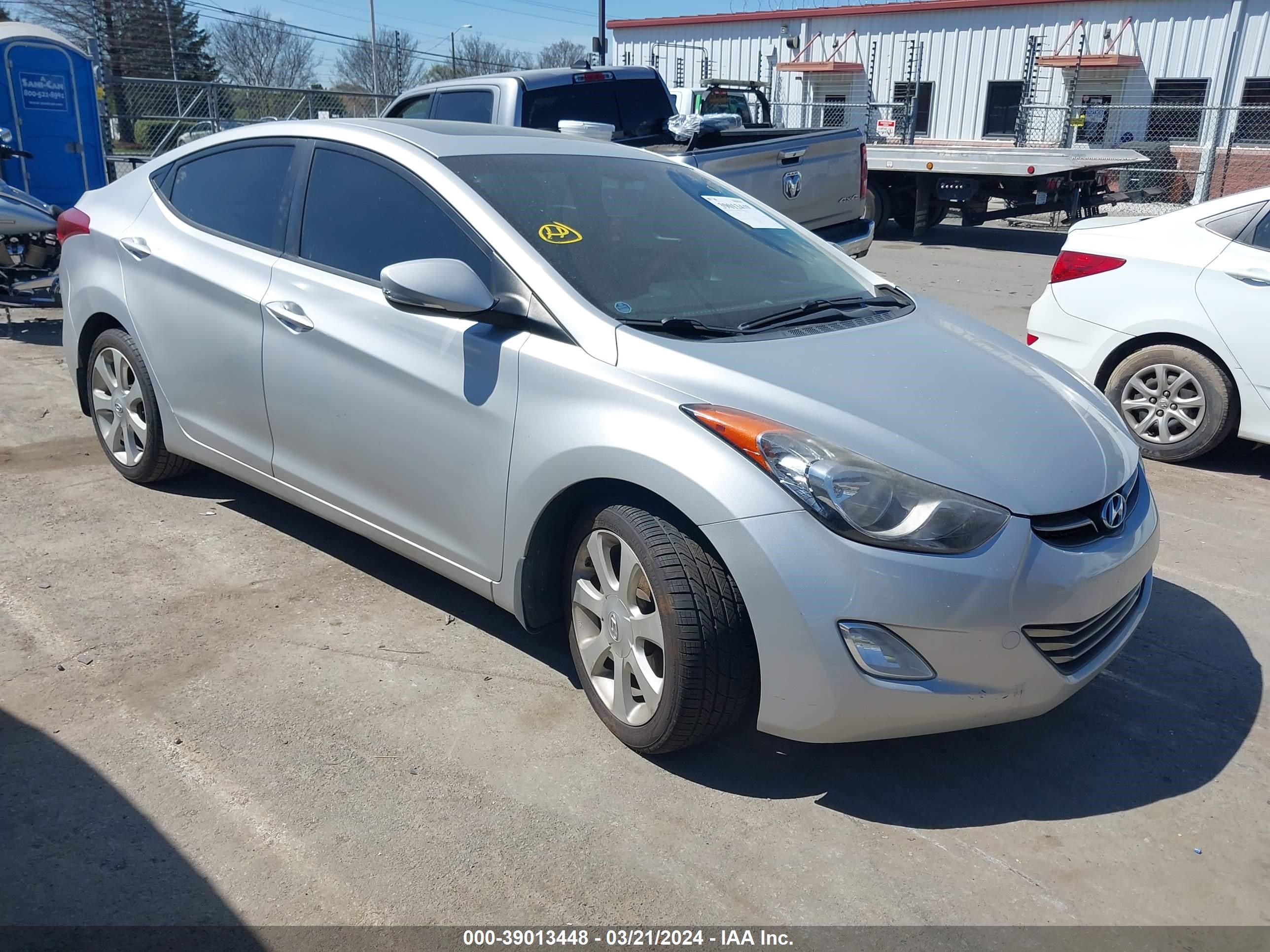 HYUNDAI ELANTRA 2012 kmhdh4ae2cu258721