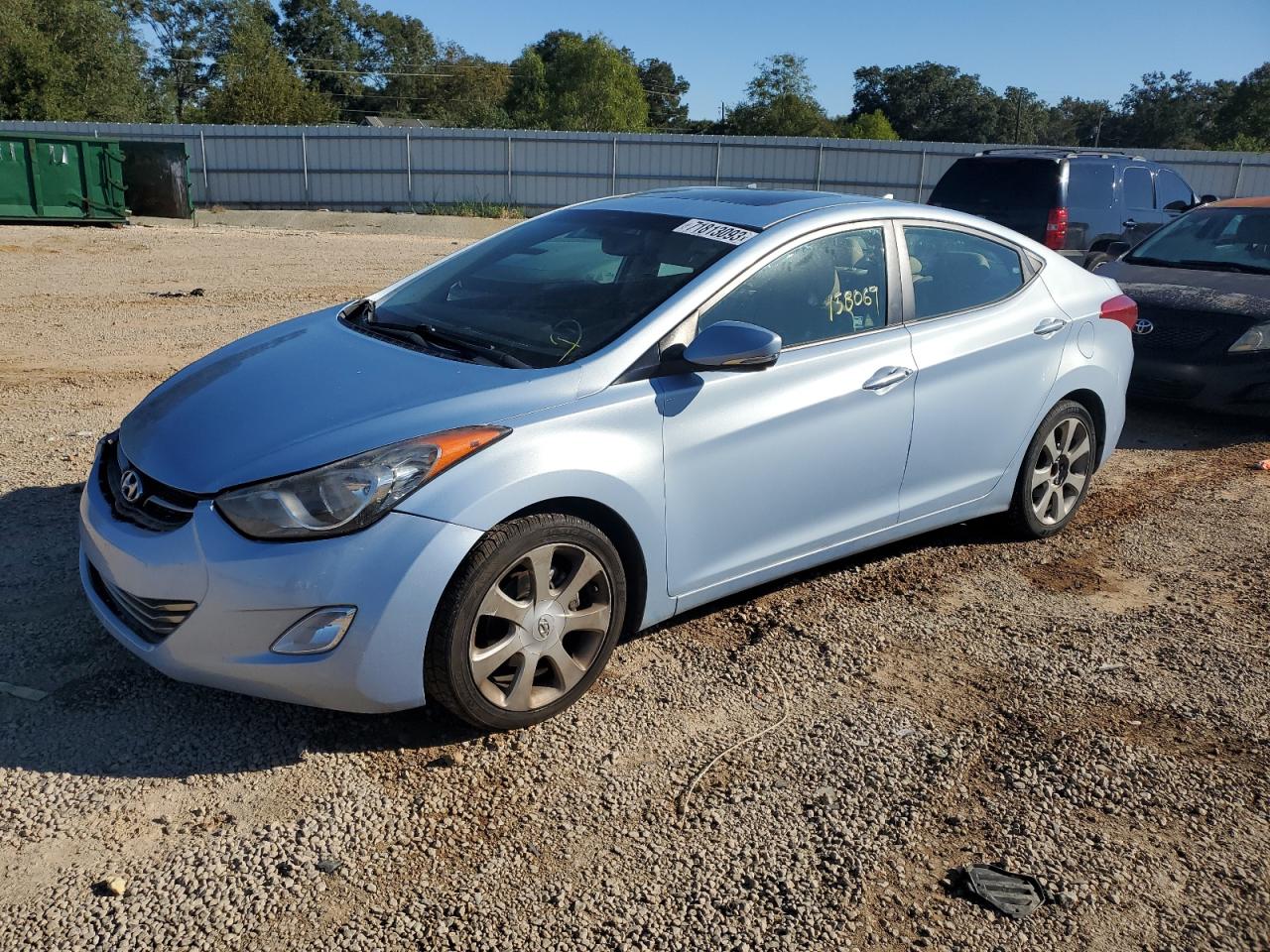 HYUNDAI ELANTRA 2012 kmhdh4ae2cu360830