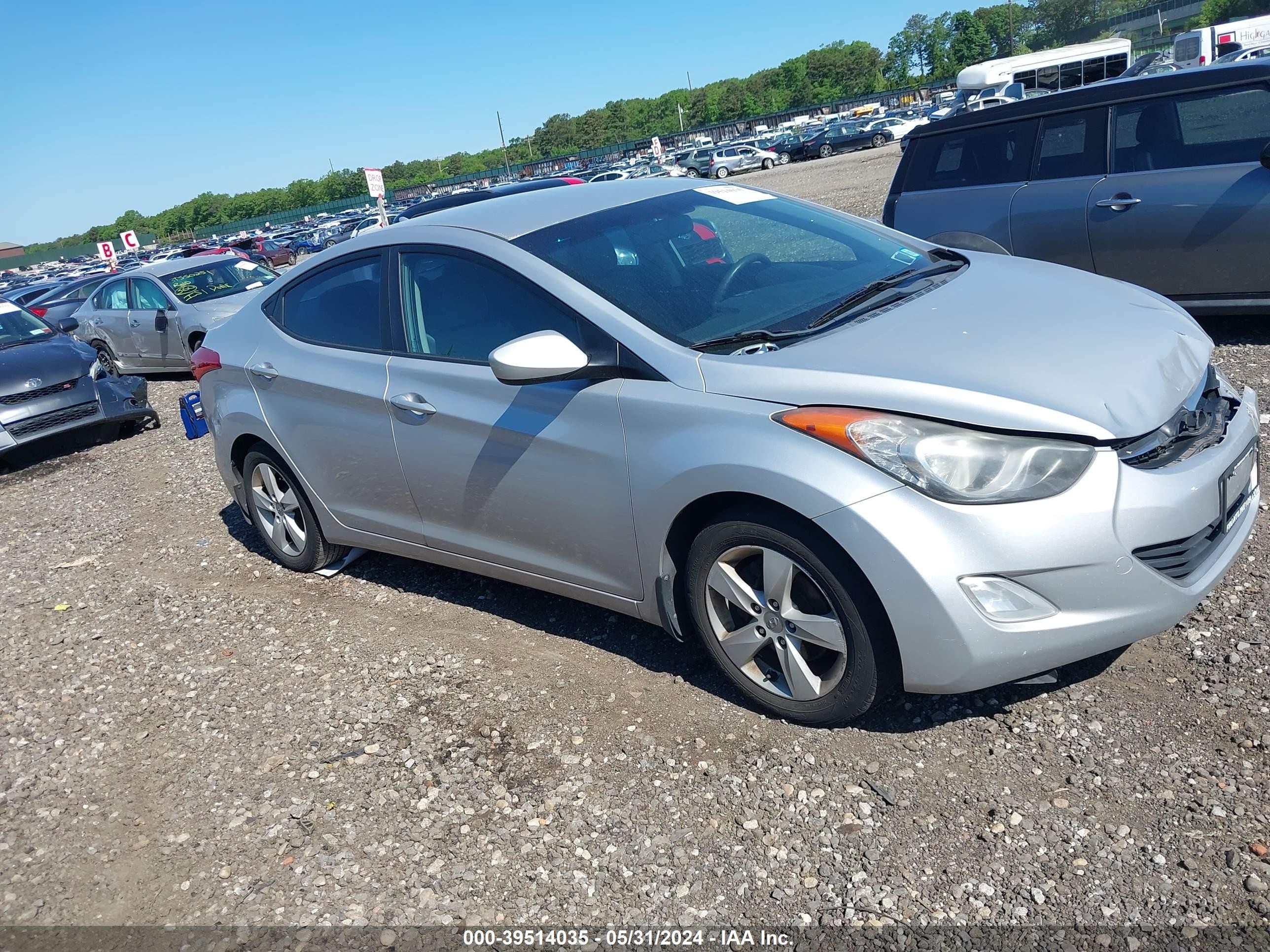 HYUNDAI ELANTRA 2012 kmhdh4ae2cu376994