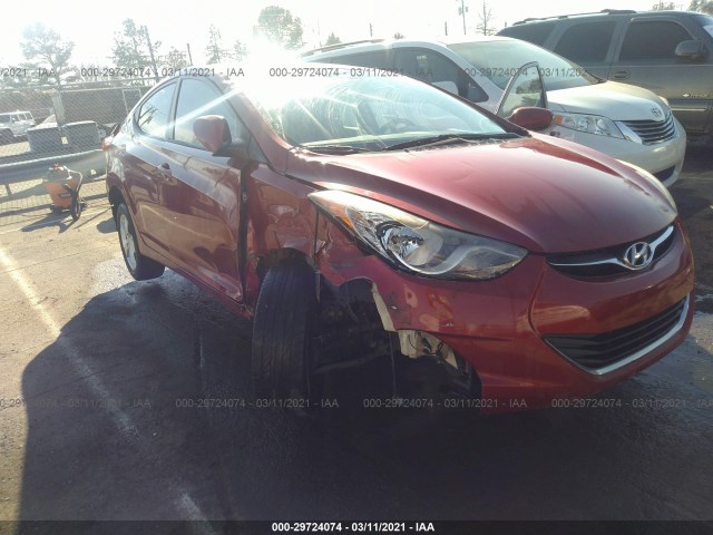 HYUNDAI ELANTRA 2012 kmhdh4ae2cu466999