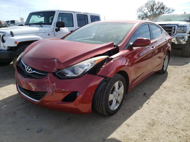 HYUNDAI ELANTRA GL 2012 kmhdh4ae2cu469921