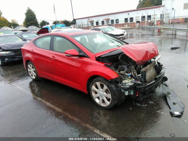 HYUNDAI ELANTRA 2013 kmhdh4ae2du522974