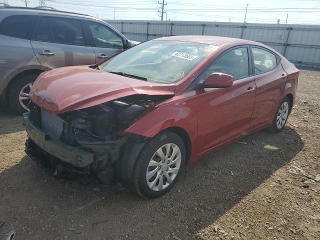 HYUNDAI ELANTRA GL 2013 kmhdh4ae2du561256