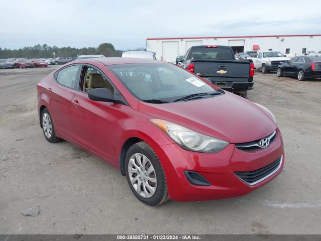 HYUNDAI ELANTRA 2013 kmhdh4ae2du563475