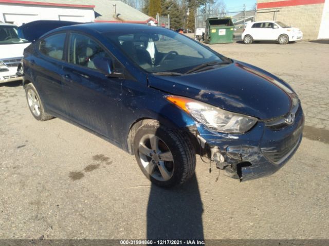 HYUNDAI ELANTRA 2013 kmhdh4ae2du580549