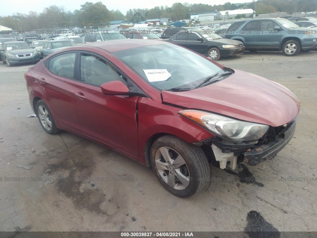 HYUNDAI ELANTRA 2013 kmhdh4ae2du663849