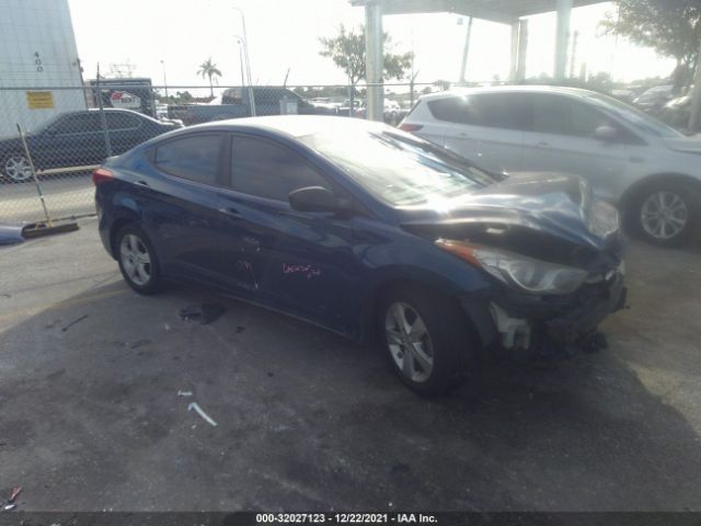 HYUNDAI ELANTRA 2013 kmhdh4ae2du749646