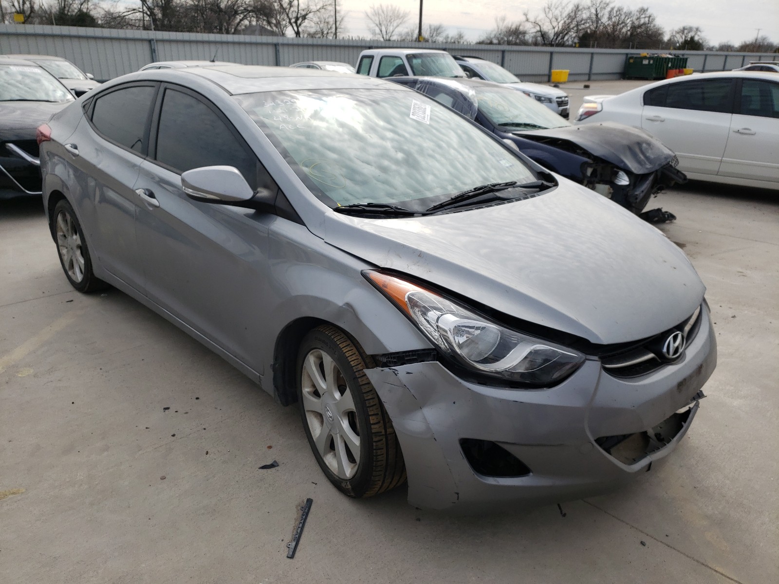 HYUNDAI ELANTRA GL 2013 kmhdh4ae2du763188