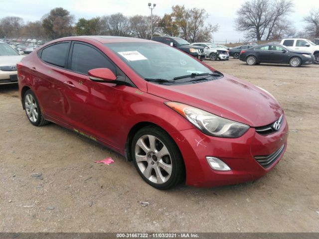 HYUNDAI ELANTRA 2013 kmhdh4ae2du766334