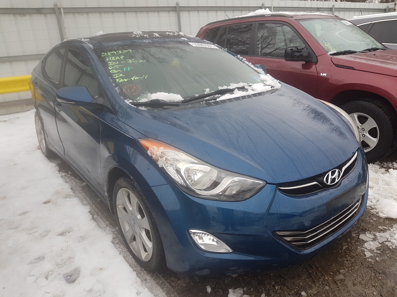 HYUNDAI ELANTRA GL 2013 kmhdh4ae2du954819