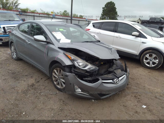 HYUNDAI ELANTRA 2014 kmhdh4ae2eu037137