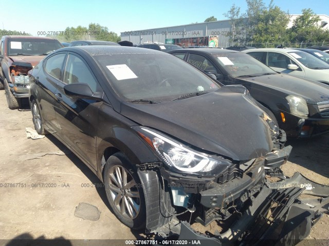 HYUNDAI ELANTRA 2014 kmhdh4ae2eu040250