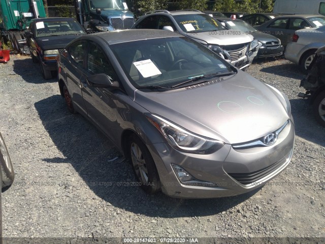 HYUNDAI ELANTRA 2014 kmhdh4ae2eu048137