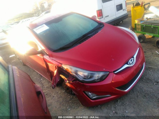 HYUNDAI ELANTRA 2014 kmhdh4ae2eu055928