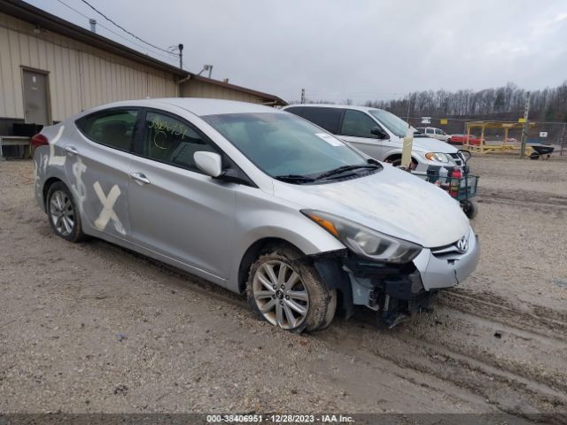 HYUNDAI ELANTRA 2014 kmhdh4ae2eu067738