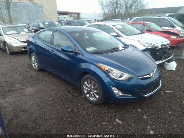 HYUNDAI ELANTRA 2014 kmhdh4ae2eu085236