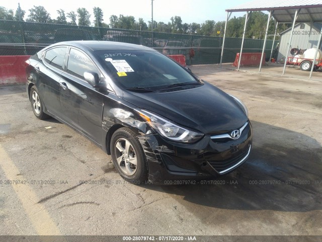 HYUNDAI ELANTRA 2014 kmhdh4ae2eu088573