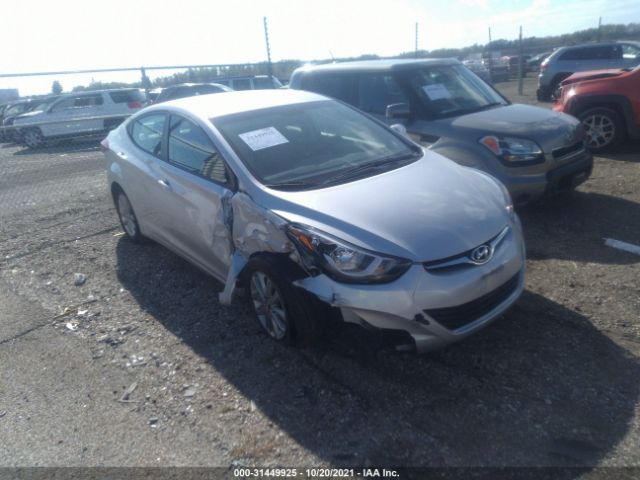 HYUNDAI ELANTRA 2014 kmhdh4ae2eu088721