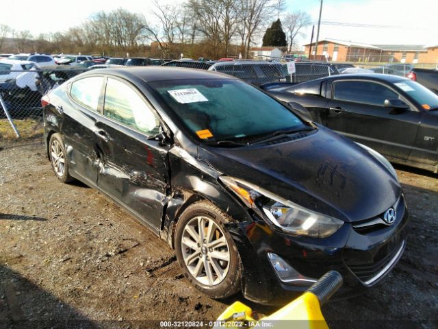 HYUNDAI ELANTRA 2014 kmhdh4ae2eu095118