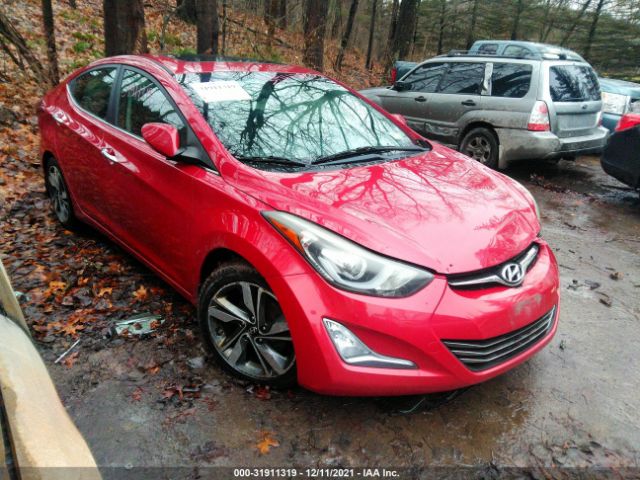 HYUNDAI ELANTRA 2014 kmhdh4ae2eu105243