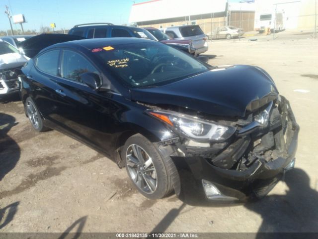 HYUNDAI ELANTRA 2014 kmhdh4ae2eu107655