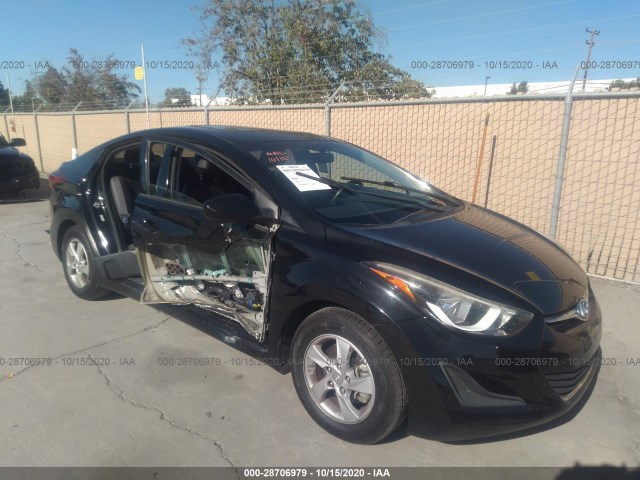 HYUNDAI ELANTRA 2014 kmhdh4ae2eu107686