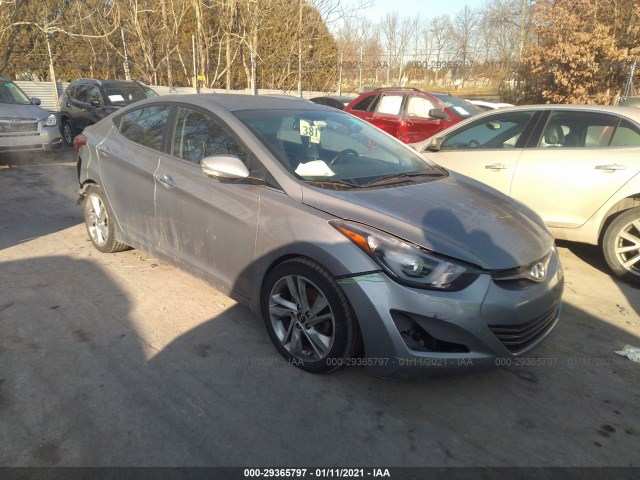 HYUNDAI ELANTRA 2014 kmhdh4ae2eu113598