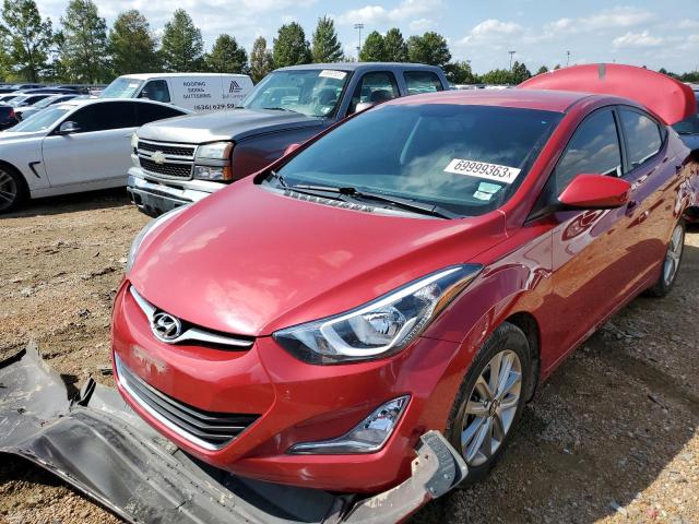 HYUNDAI ELANTRA 2014 kmhdh4ae2eu141157