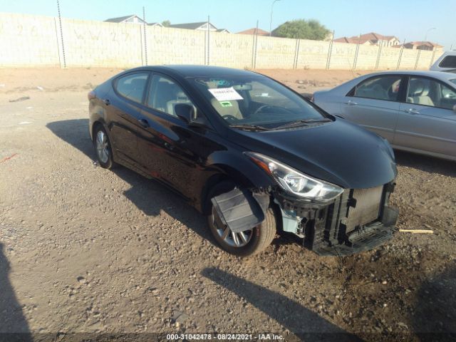 HYUNDAI ELANTRA 2014 kmhdh4ae2eu146228