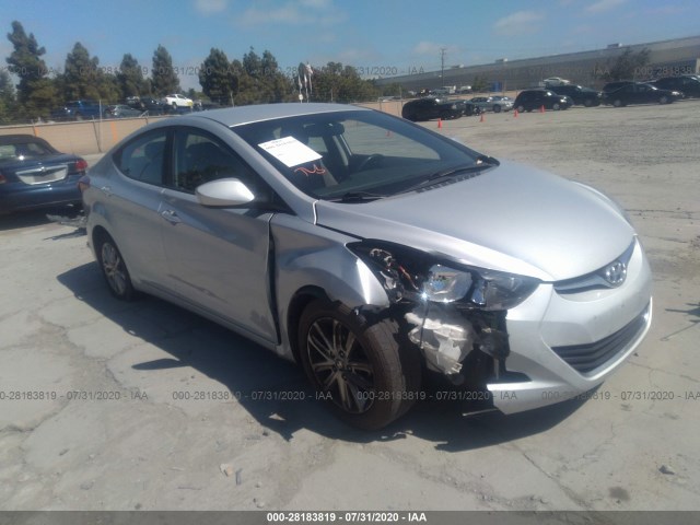 HYUNDAI ELANTRA 2014 kmhdh4ae2eu149176