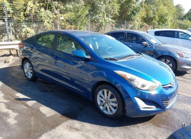 HYUNDAI ELANTRA 2014 kmhdh4ae2eu150148