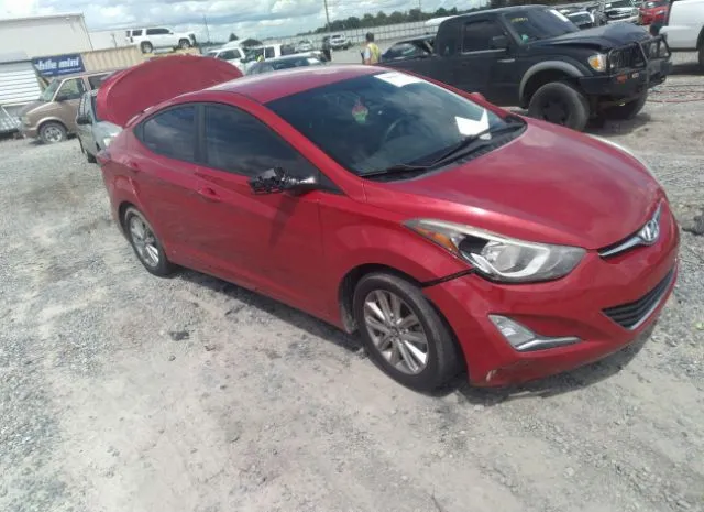 HYUNDAI ELANTRA 2014 kmhdh4ae2eu151025