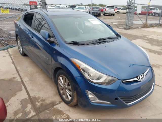 HYUNDAI ELANTRA 2014 kmhdh4ae2eu152742