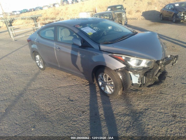 HYUNDAI ELANTRA 2014 kmhdh4ae2eu156578