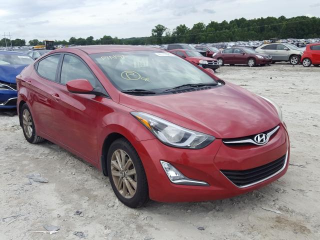 HYUNDAI ELANTRA SE 2014 kmhdh4ae2eu156662