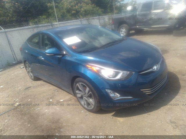 HYUNDAI ELANTRA 2014 kmhdh4ae2eu162171