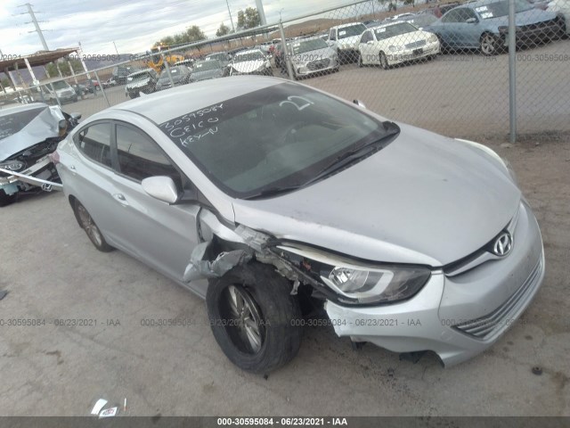 HYUNDAI ELANTRA 2014 kmhdh4ae2eu172716