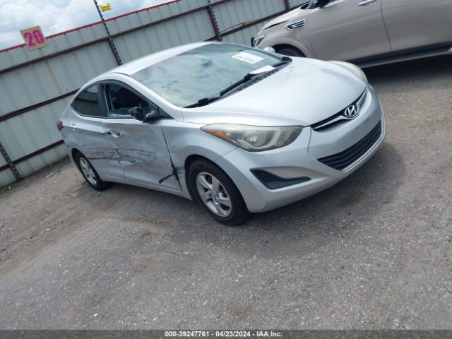 HYUNDAI ELANTRA 2014 kmhdh4ae2eu176653