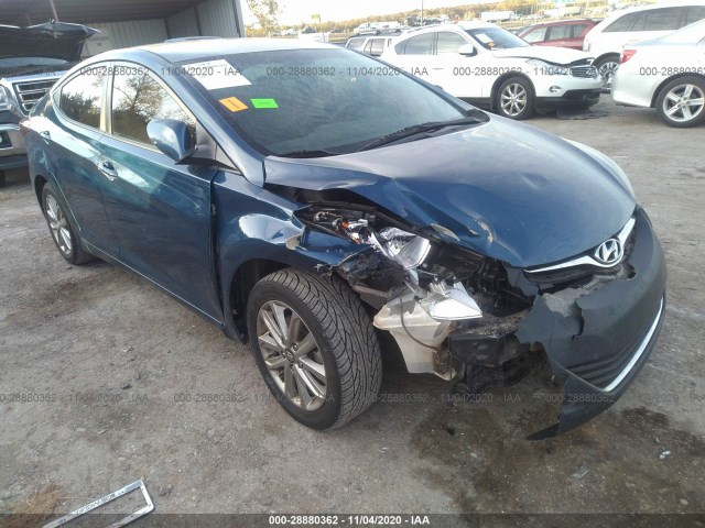 HYUNDAI ELANTRA 2014 kmhdh4ae2eu184316