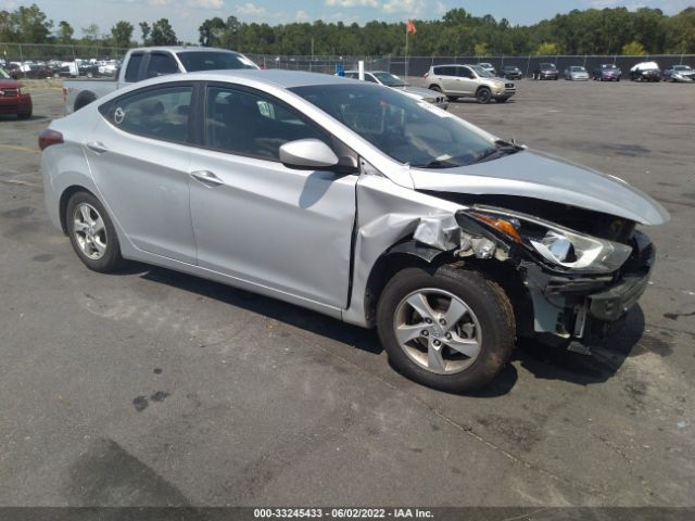 HYUNDAI ELANTRA 2014 kmhdh4ae2eu184476