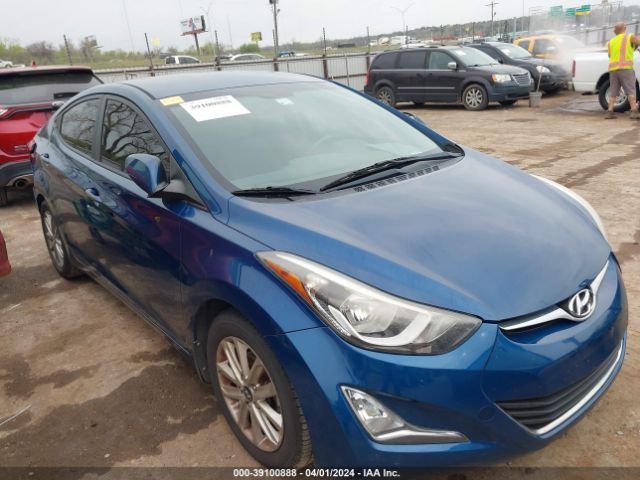 HYUNDAI ELANTRA 2014 kmhdh4ae2eu186051