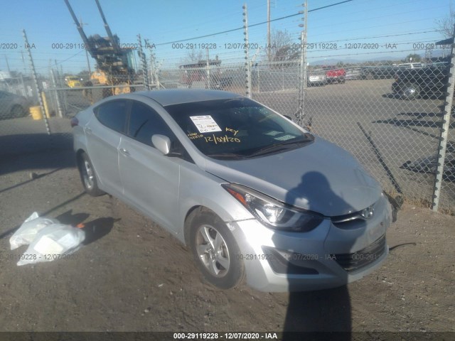 HYUNDAI ELANTRA 2014 kmhdh4ae2eu187653