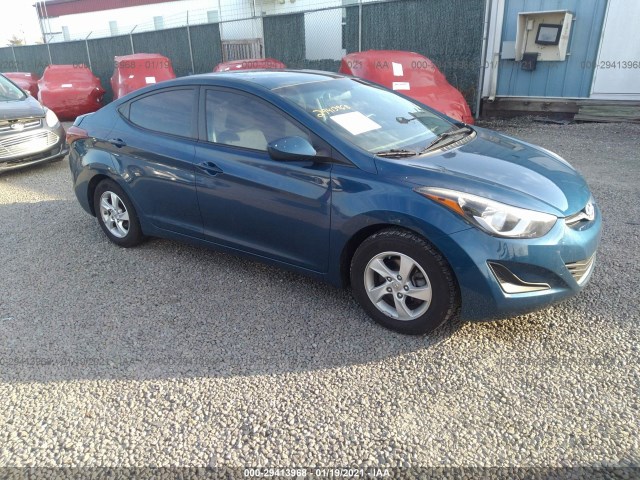 HYUNDAI ELANTRA 2014 kmhdh4ae2eu197020